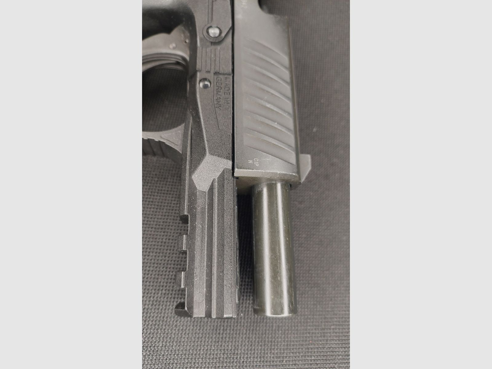 Walther PPQ M2 Navy Kit Schreckschuss Pistole 9mm P.A.K. schwarz (PTB 958) - mit Schalldämpfer