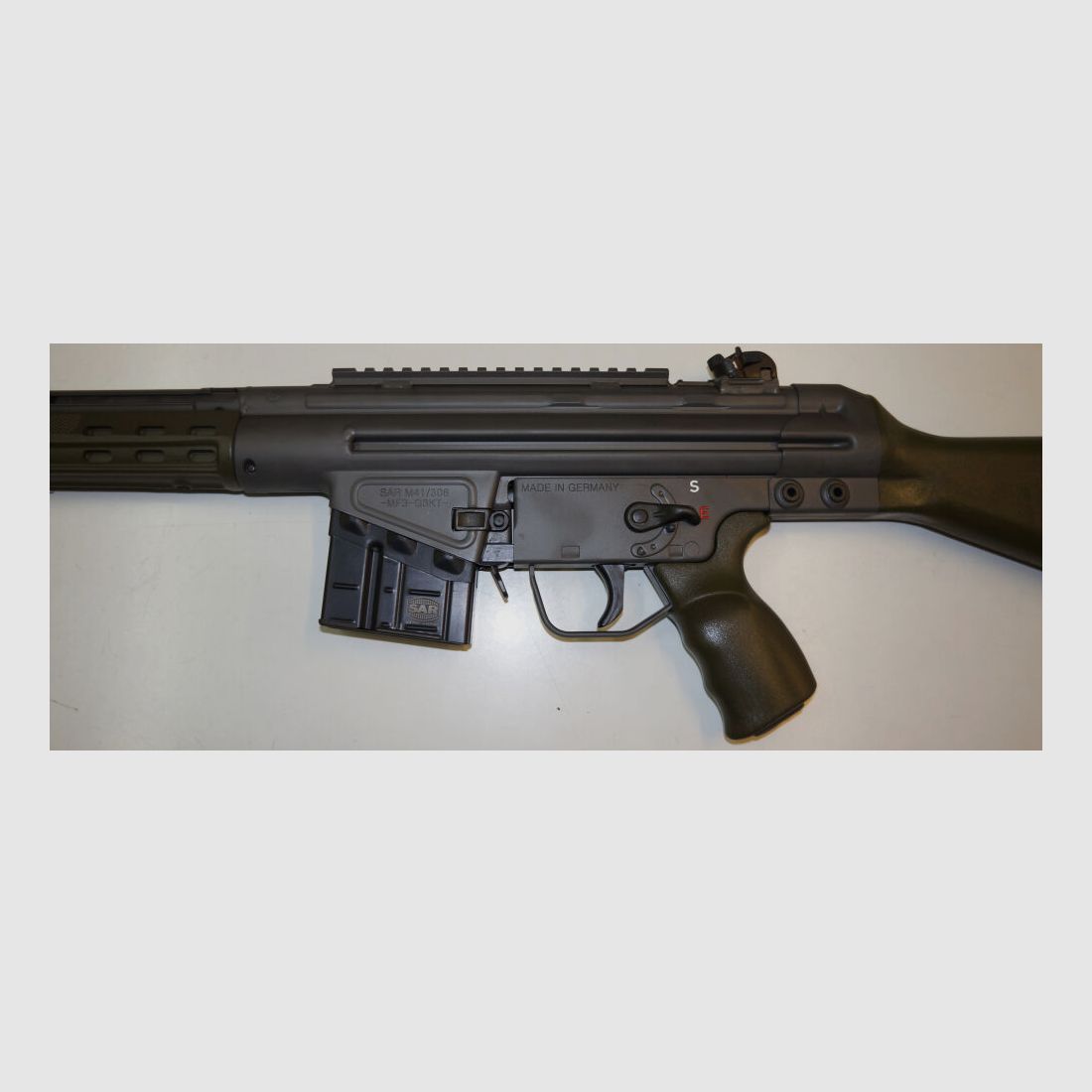 Schwaben Arms GmbH rifle semiautomática SAR M41 SPORTMATCH MF3 G3KT calibre 308win. - HECHO EN ALEMANIA - similar a HK41/G3
