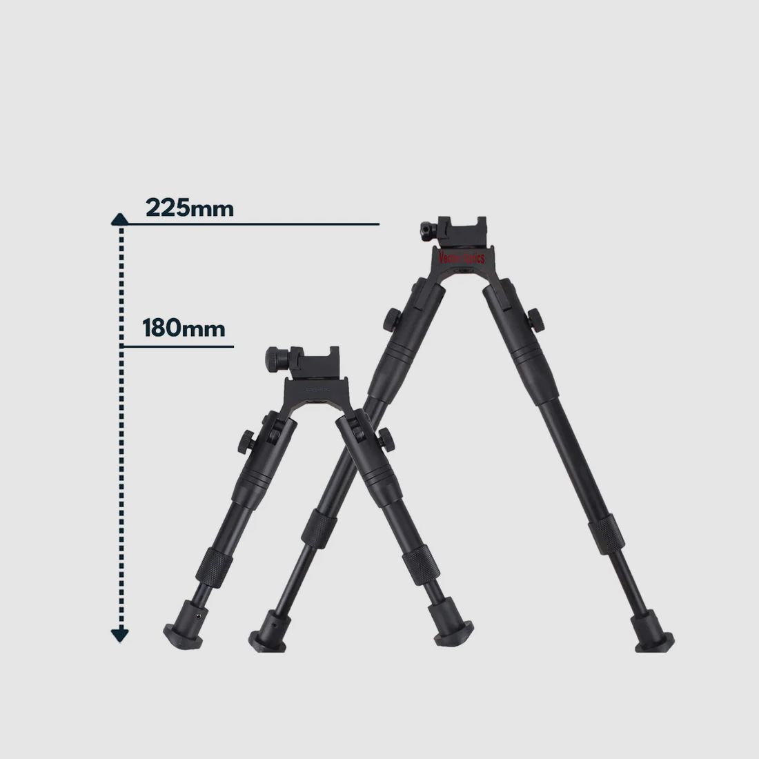 Vector Optics Rokstad SCBPW-01 Zweibein 155–165 mm