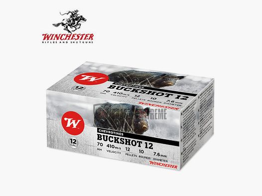 WINCHESTER Buckshot 27 Pellets 38g cal 12/70