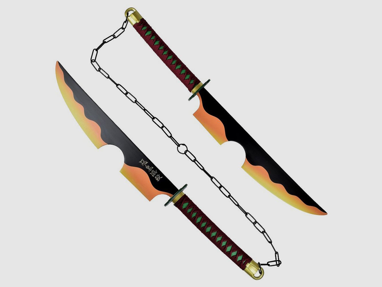 Tengen Uzui Podwójny Miecz Kimetsu No Yaiba