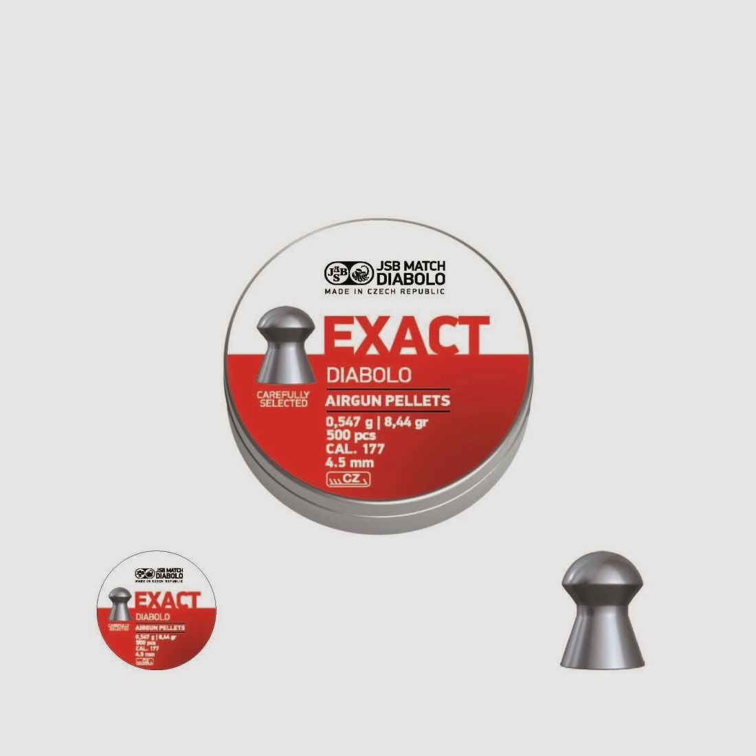 Diabolo JSB EXACT cal. 4,52/500