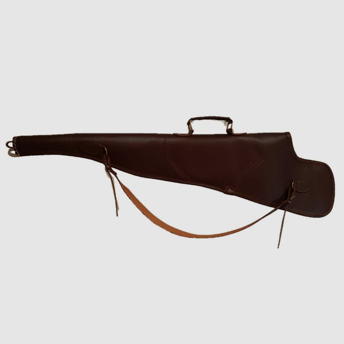 Lederfutteral für Gewehr mit montiertem Zielfernrohr, Bild 2 von 6