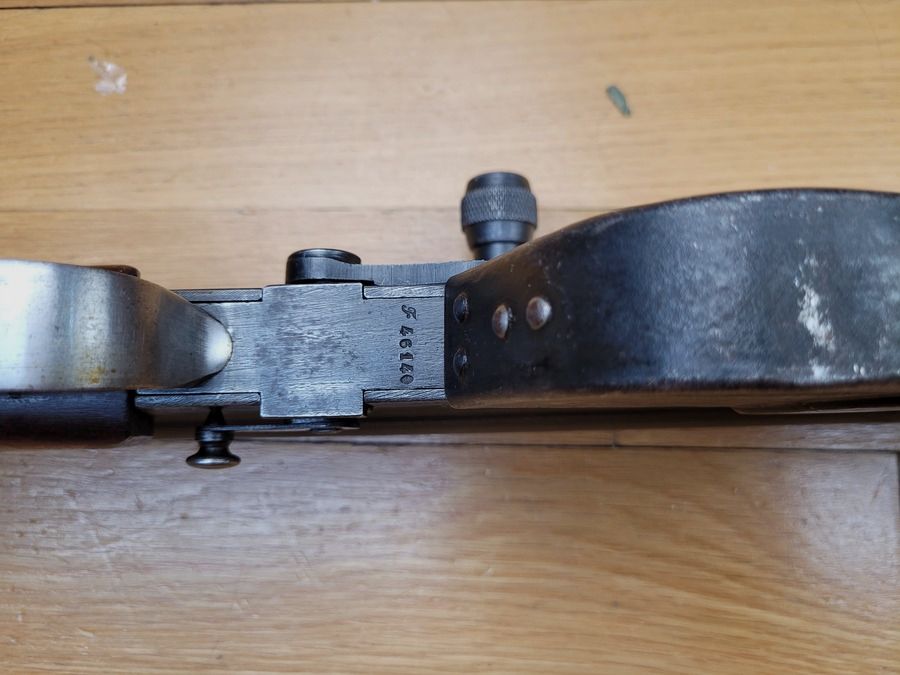 Außergewöhnliche Selbstladeflinte FSA 17 DIDAKTISCH – Waffe von August 1917 – Waffe des zweiten Typs – Originalkaliber 8×51 – monomatrikuliert – äußerst seltene Didaktisierung – Museumsstück! – TBE ++, Bild 23 von 45