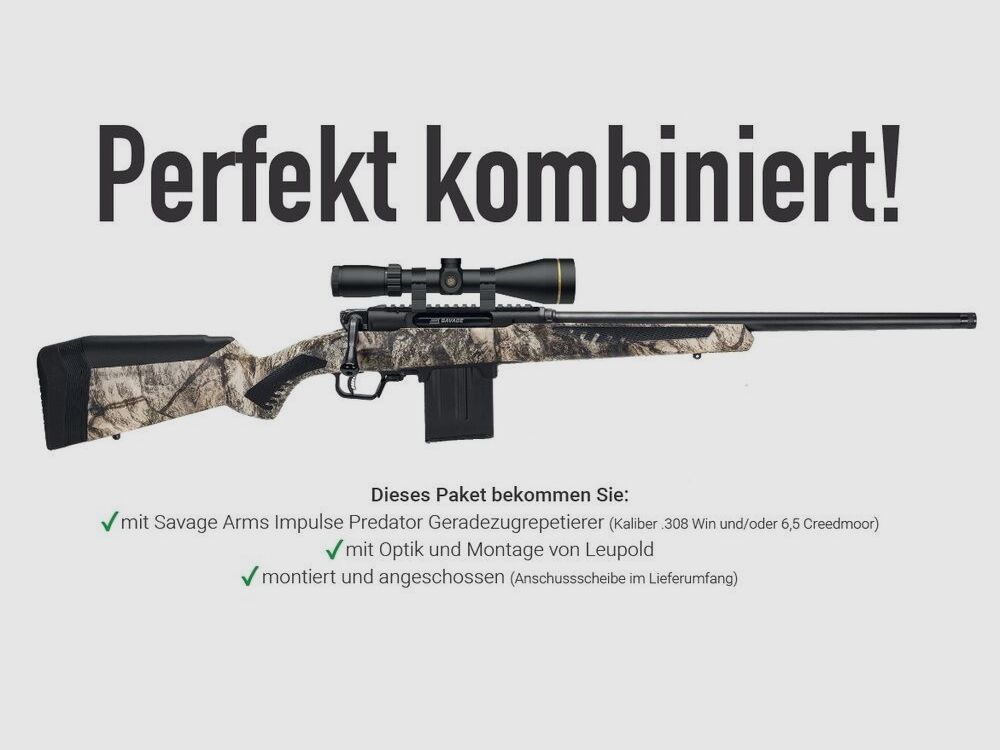 Savage Arms Mod. Impulse Predator /LEUPOLD