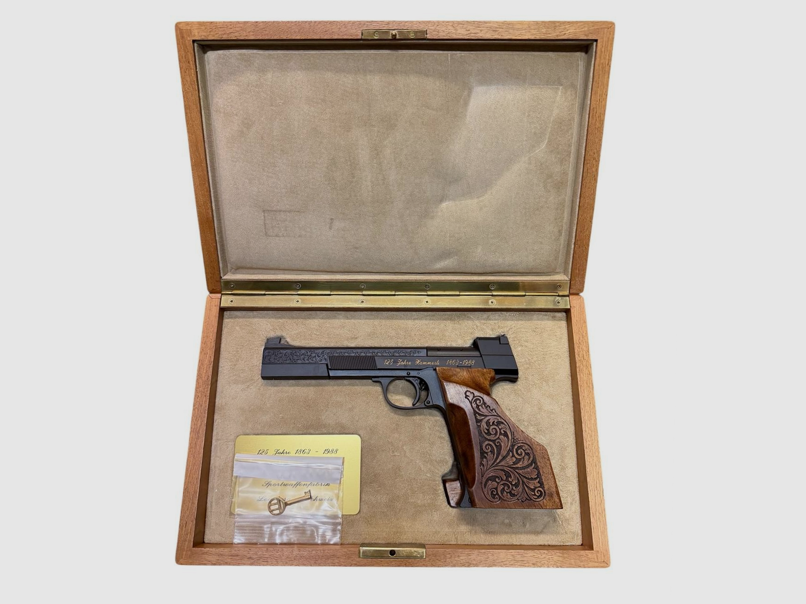 Pistole Occ Hämmerli 215 Kal. 22 lr für Rechtshänder, Bild 2 von 2