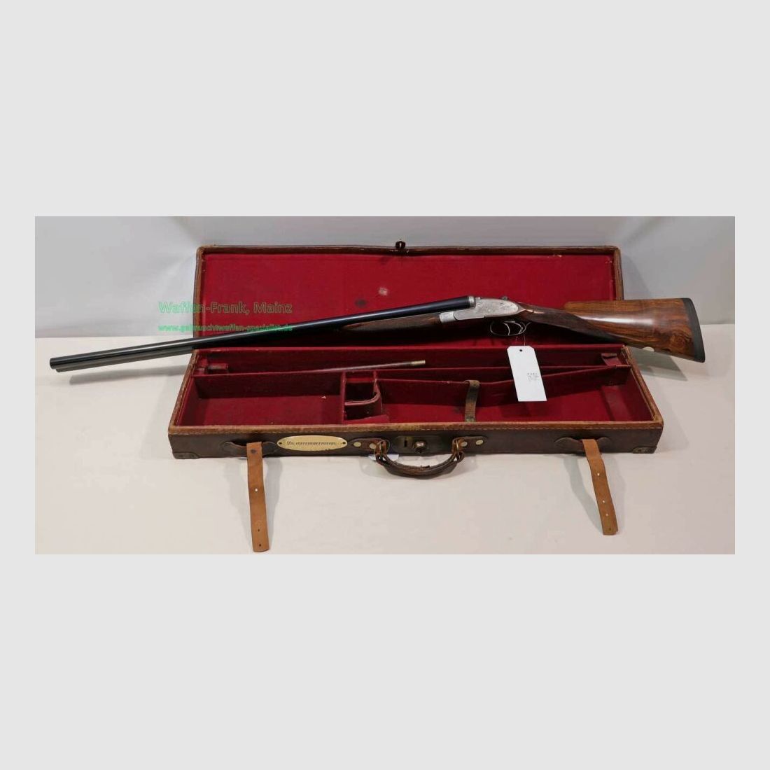 Webley & Scott - England Side Lock Patent 1888, image 4 of 8