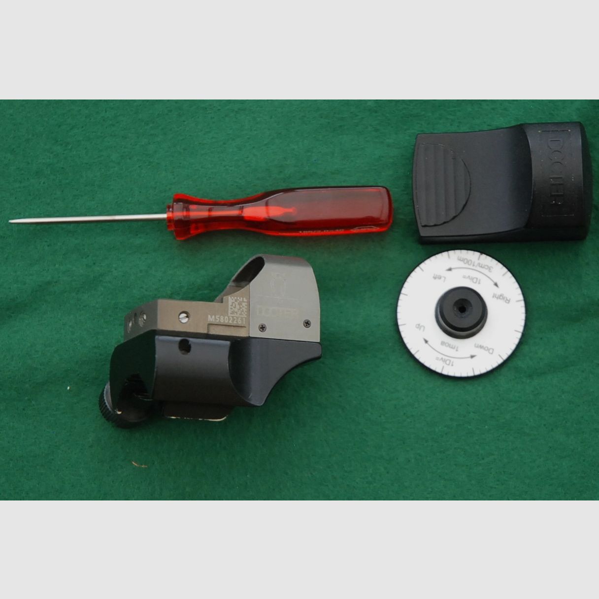 DOCTER sight 2, con montaggio EAW per armi Blaser