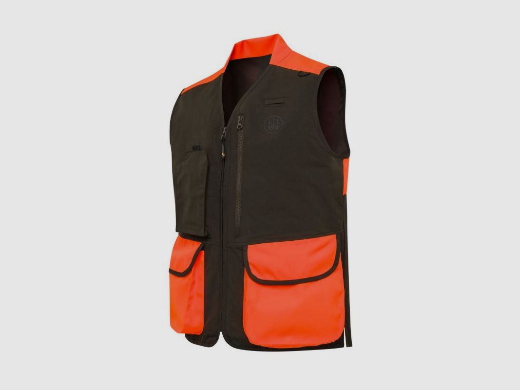 Beretta jachtvest bruin en oranje model Thorn Resistant art. GU335T142908C4 BERETTA, afbeelding 2 van 6