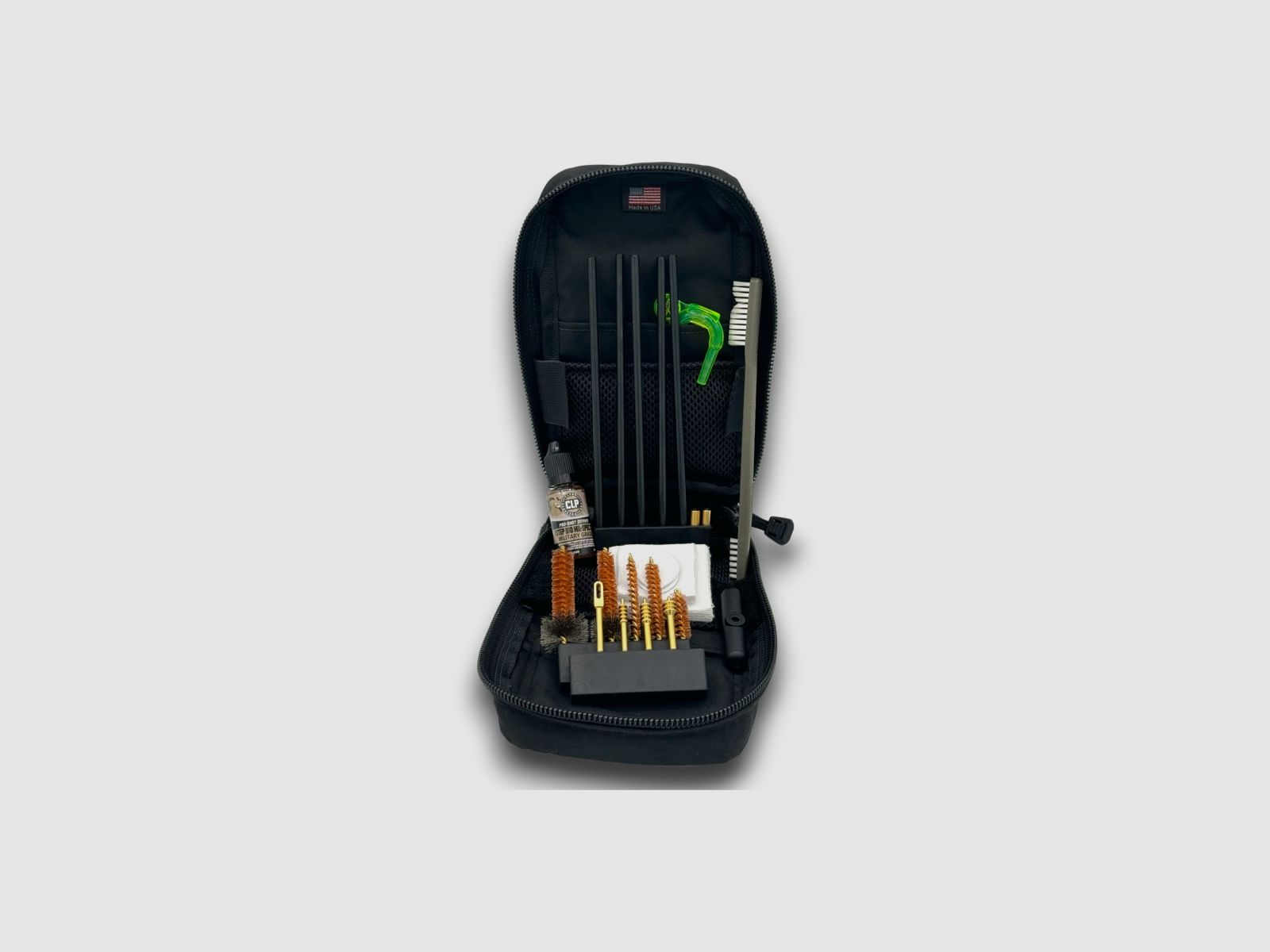 Reinigingset voor 9mm tot 7.62mm pistoolgeweer