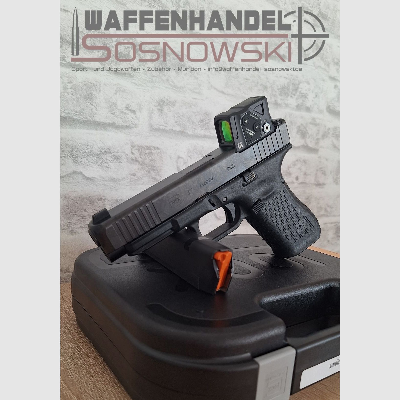 Pistola Glock 47 MOS/FS A-Cut™ Combo 9mm Luger