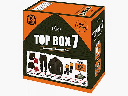 Top Box 7 Hombres, Tamaño: 5XL