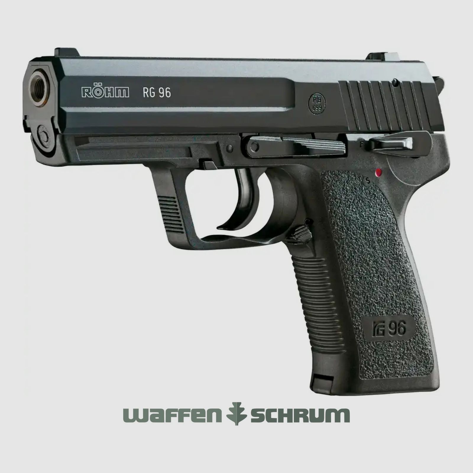 Röhm RG 96 /Polimergriffstück Schwarz