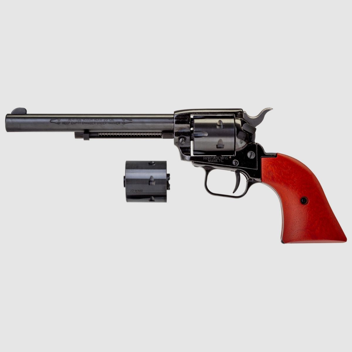 Heritage Rough Rider Black 6-1/2" - RR22MB6, zdjęcie 1 z 4