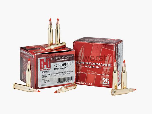 Hornady Hornady V-Max .17Hornet 20grain