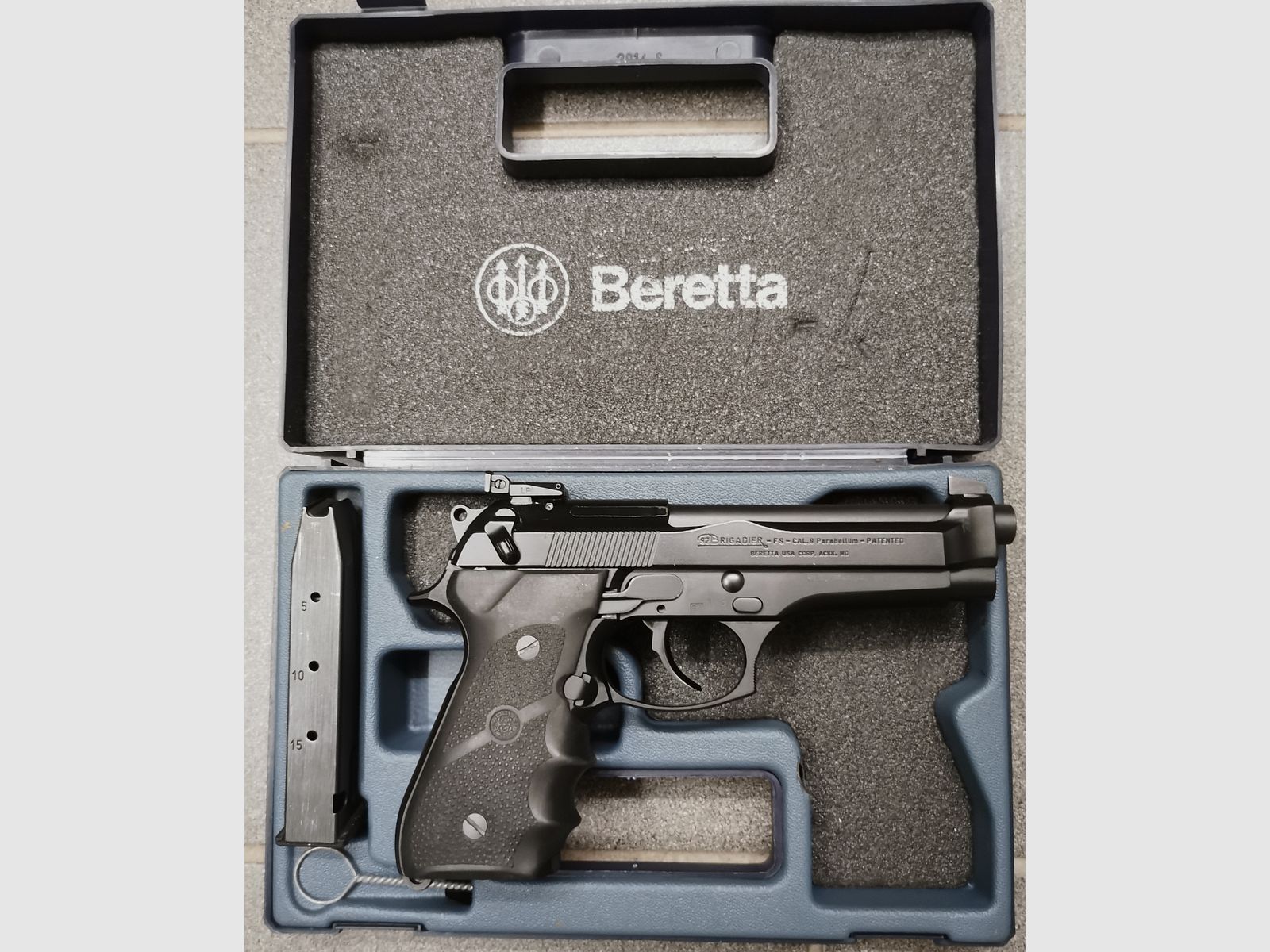 Beretta 92 FS Brigadier + Ciener system wymienny Kal. .22lfB