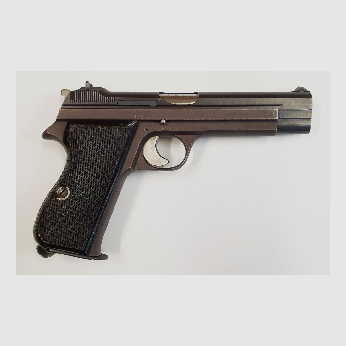 SIG Pistole SIG P210-2 im Kaliber 9mm Luger (9x19) Inkl. Holster und Reservemagazin,MADE IN SWITZERLAND