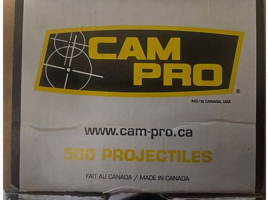 9mm: 500 pezzi 9mm Luger 121 Grain 7,84 grammi FCP RN conico Ø9,02 Ø.355 proiettili Campro K32