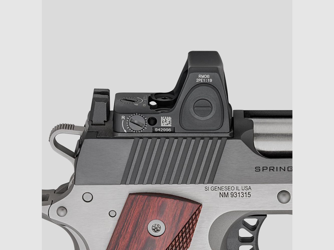 Pistolet SPRINGFIELD Armory 1911 Ronin AOS 5&Prime; Optic Ready cal. 9×19, image 4 sur 9