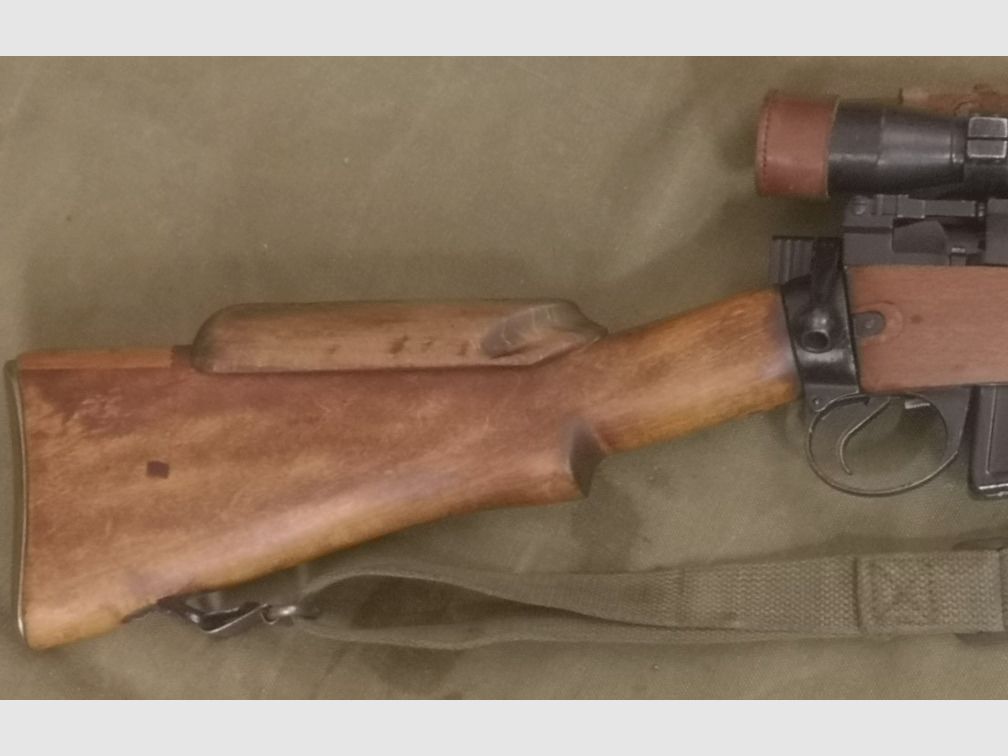 Lee-Enfield  L42 A1 Sniper Rifle .308Win mit original ZF No.32 Mk. 3