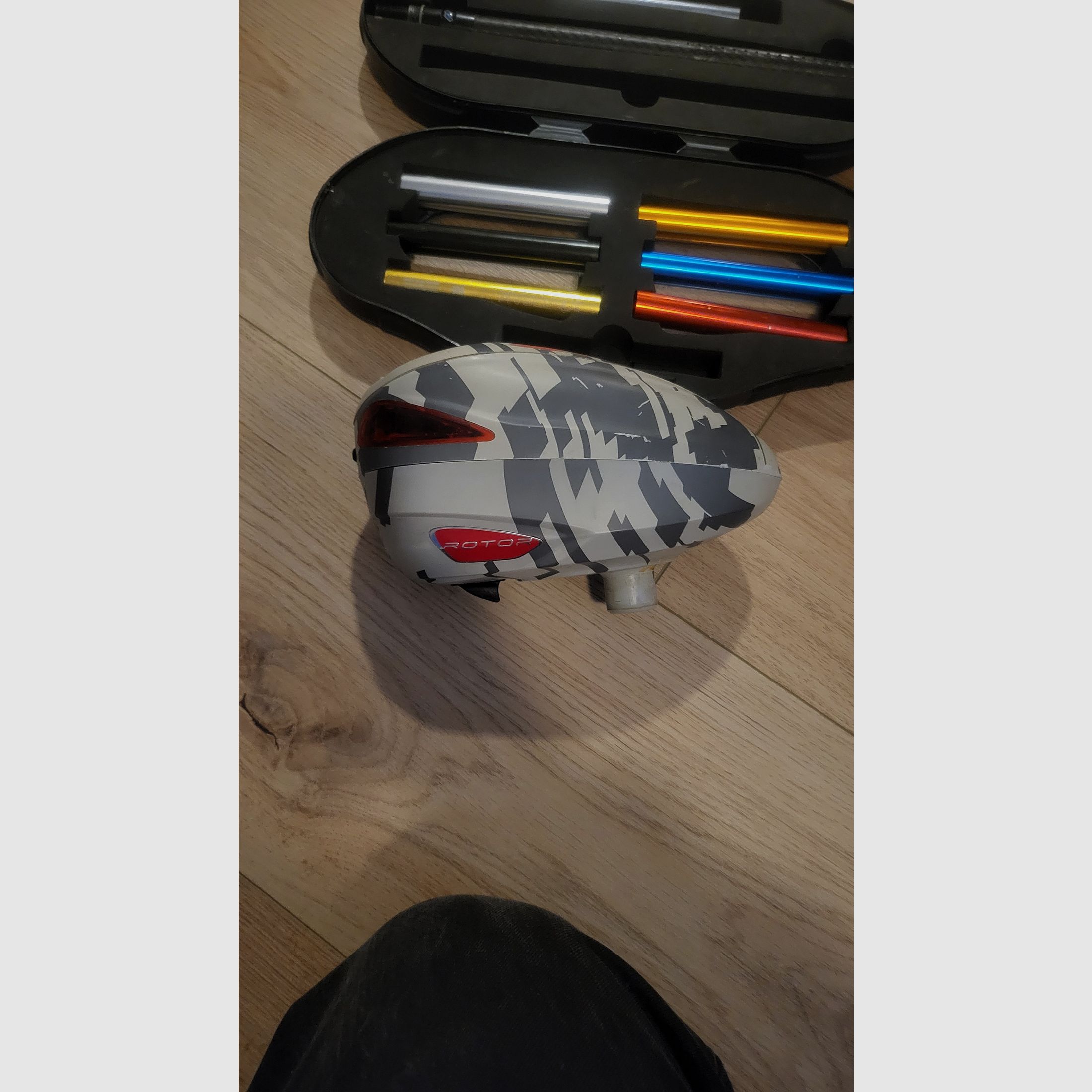 Kompletne wyposażenie do paintballa