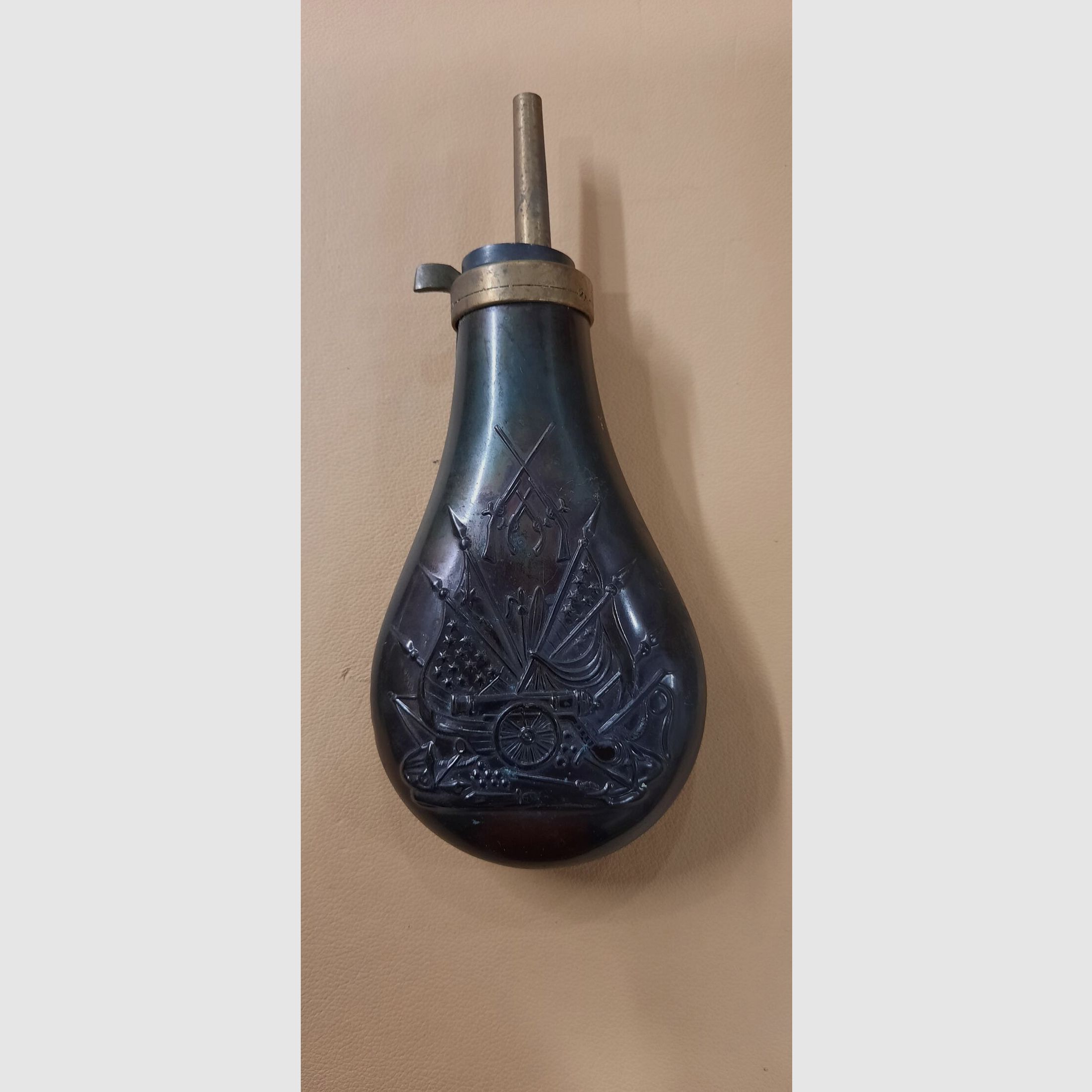 Pulverflasche leer