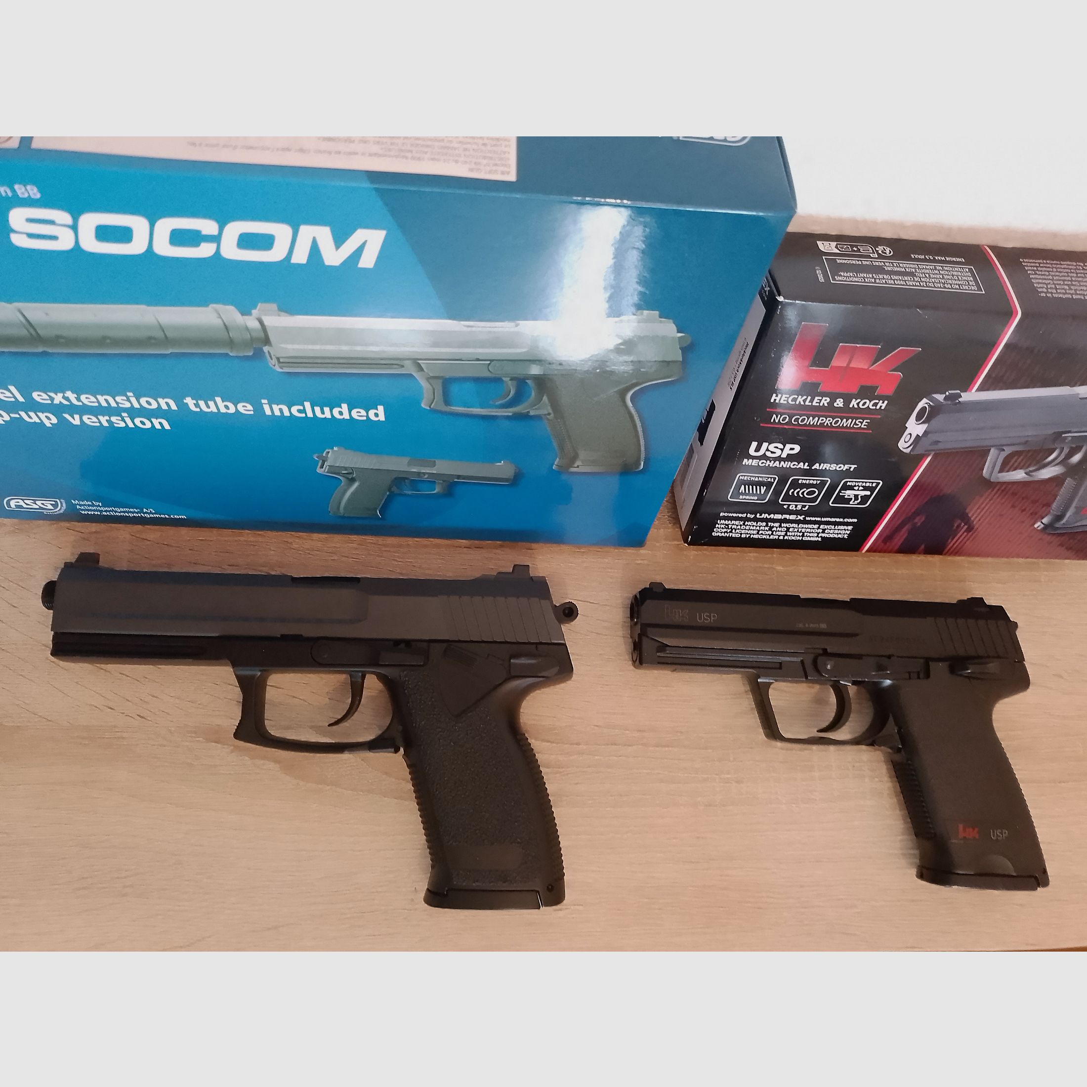 HK USP & DL Socom Federdruck 6mm