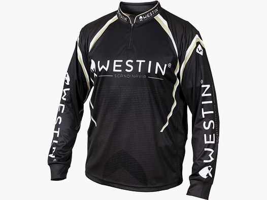 Westin LS Tournament Shirt Zwart/Grijs