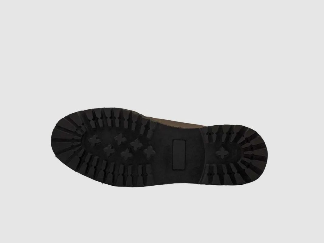 Maquignon schoenen van bruin leer met rubberen zool maat 40 tot 46, afbeelding 8 van 10
