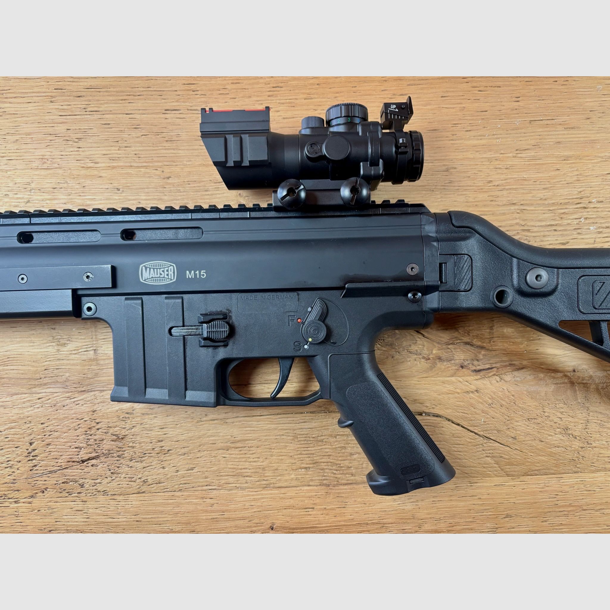 GSG Mauser M15 Cal. .22lr, incl Rifle Scope 4x32 e caricatore a tamburo - like new