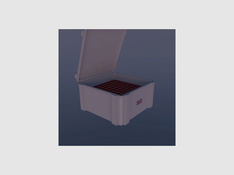 Filamelt Munitionsbox / .300 Win Mag / ‘Klappdeckel’ / Patronenbox, Ammo Box