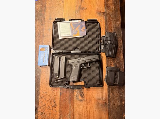 Glock 17 Gen5 blank firing pistol 9mm P.A.K. – complete set – very good condition