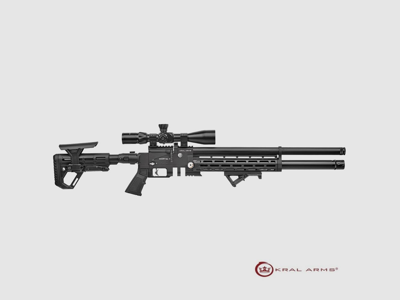 Carabina PCP KRAL Puncher Mortal X Cal. 6,35 mm – 24 Julios