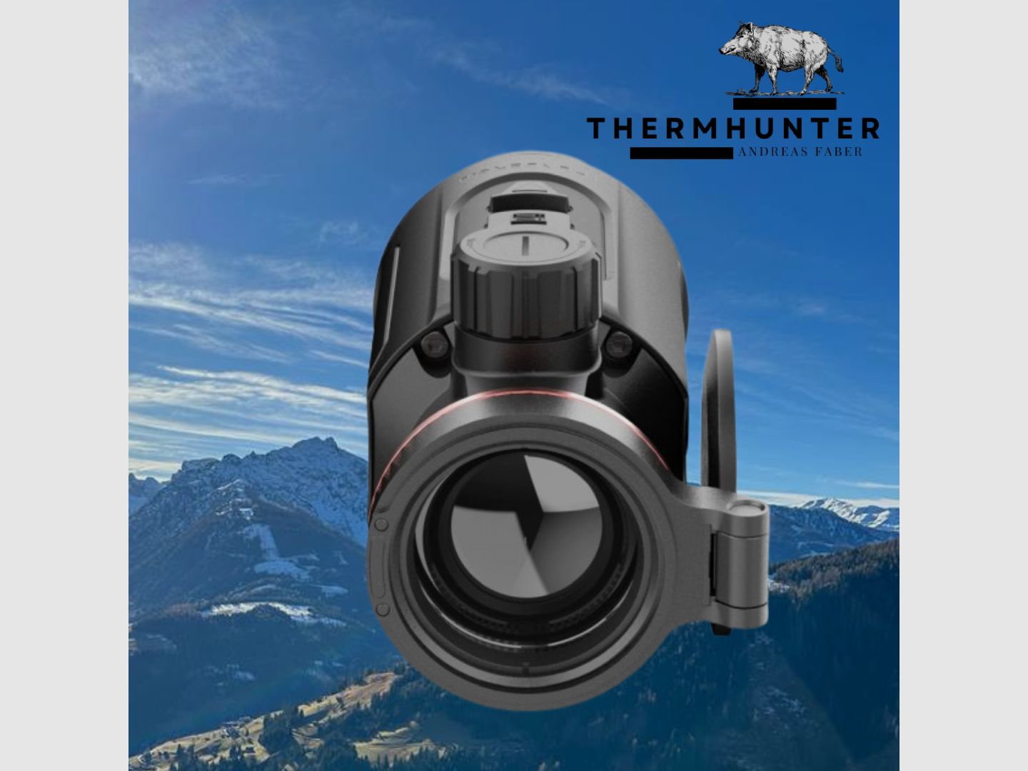 Hikmicro Clip-On Thunder TH35C 3.0 Komplettset mit Adapter -NEU-