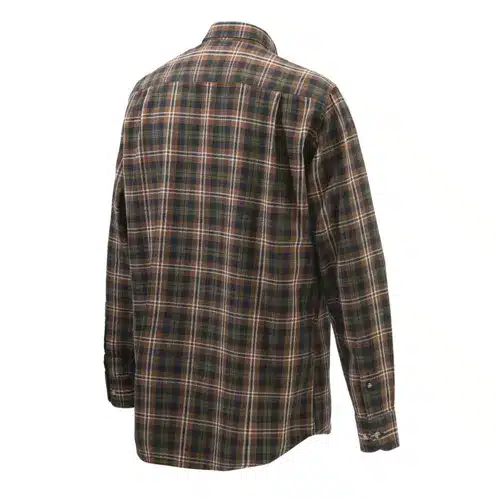 Langarmhemd Wood Flannel Tobacco Beretta, Bild 2 von 2