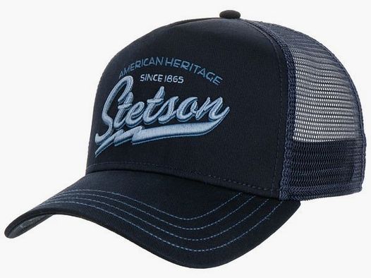 Stetson Trucker Cap American Heritage Navy