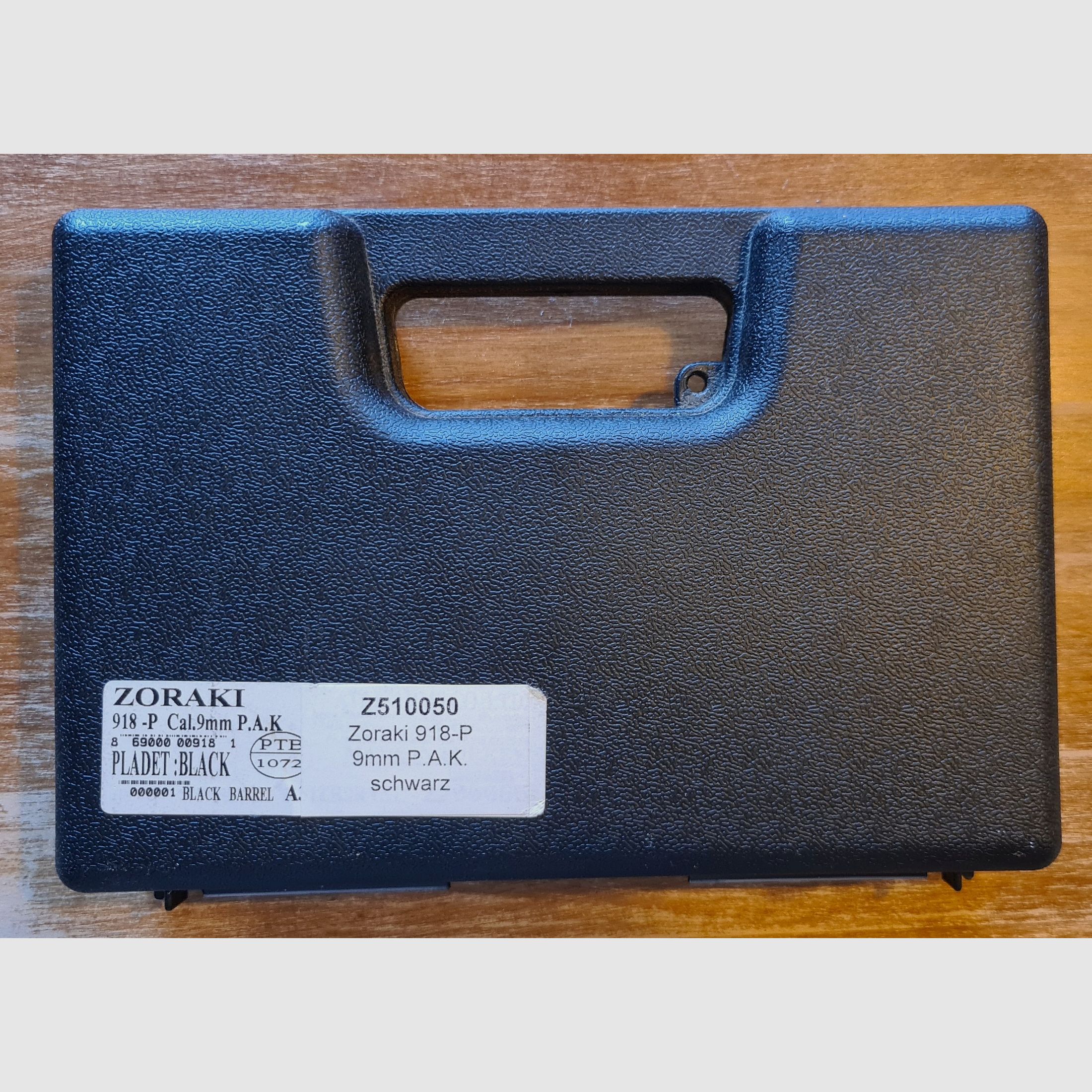 Zoraki 918-P avec accessoires complets