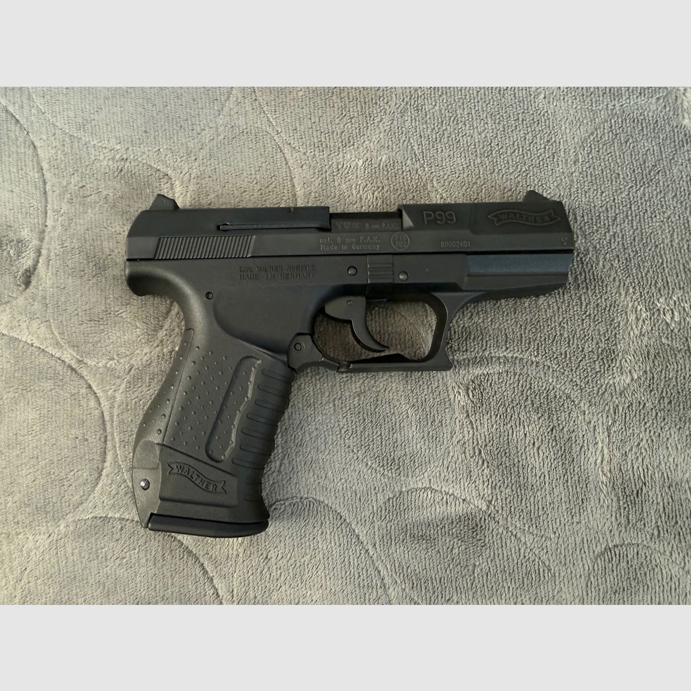 Walther P99 Schreckschuss Pistole 9mm P.A.K. schwarz