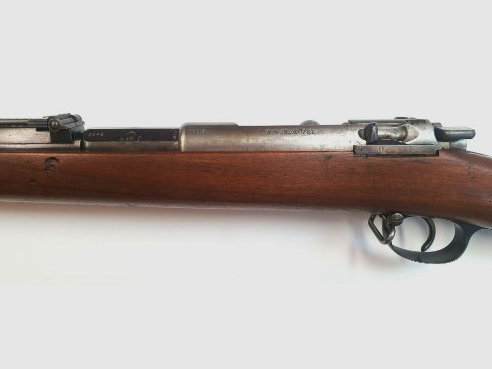Mauser Werke Seltenheit, Repetierbüchse Infanteriegewehr Spandau M71/84 - 11,15x60R