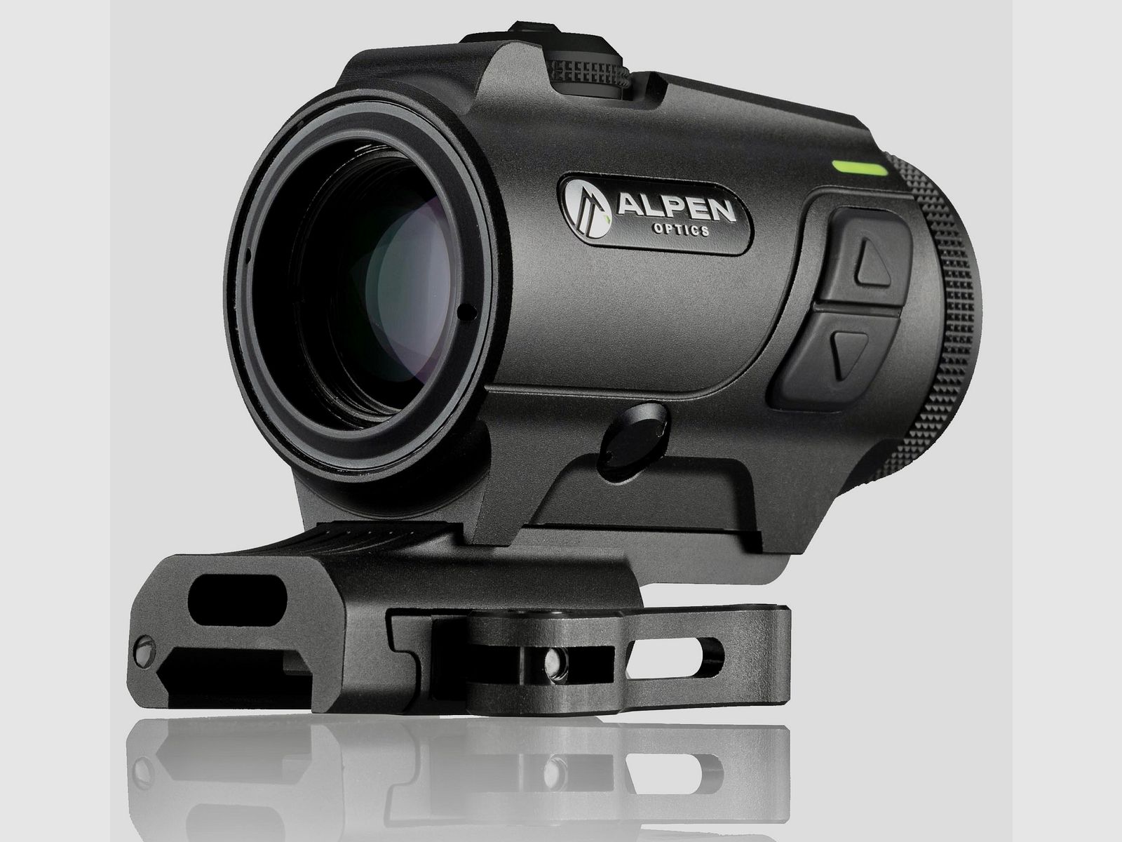 ALPEN OPTICS ALP71324LT Rotpunktvisier Nevada LT Prism 3x24 Mit ballistischem Absehen, 3 MOA