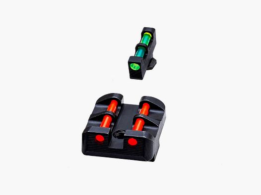 Vizier Set Target Fiber Rood/Groen Pistool Glock
