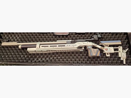 TESRO Rifle modelo RS100 Pro Alu soporte