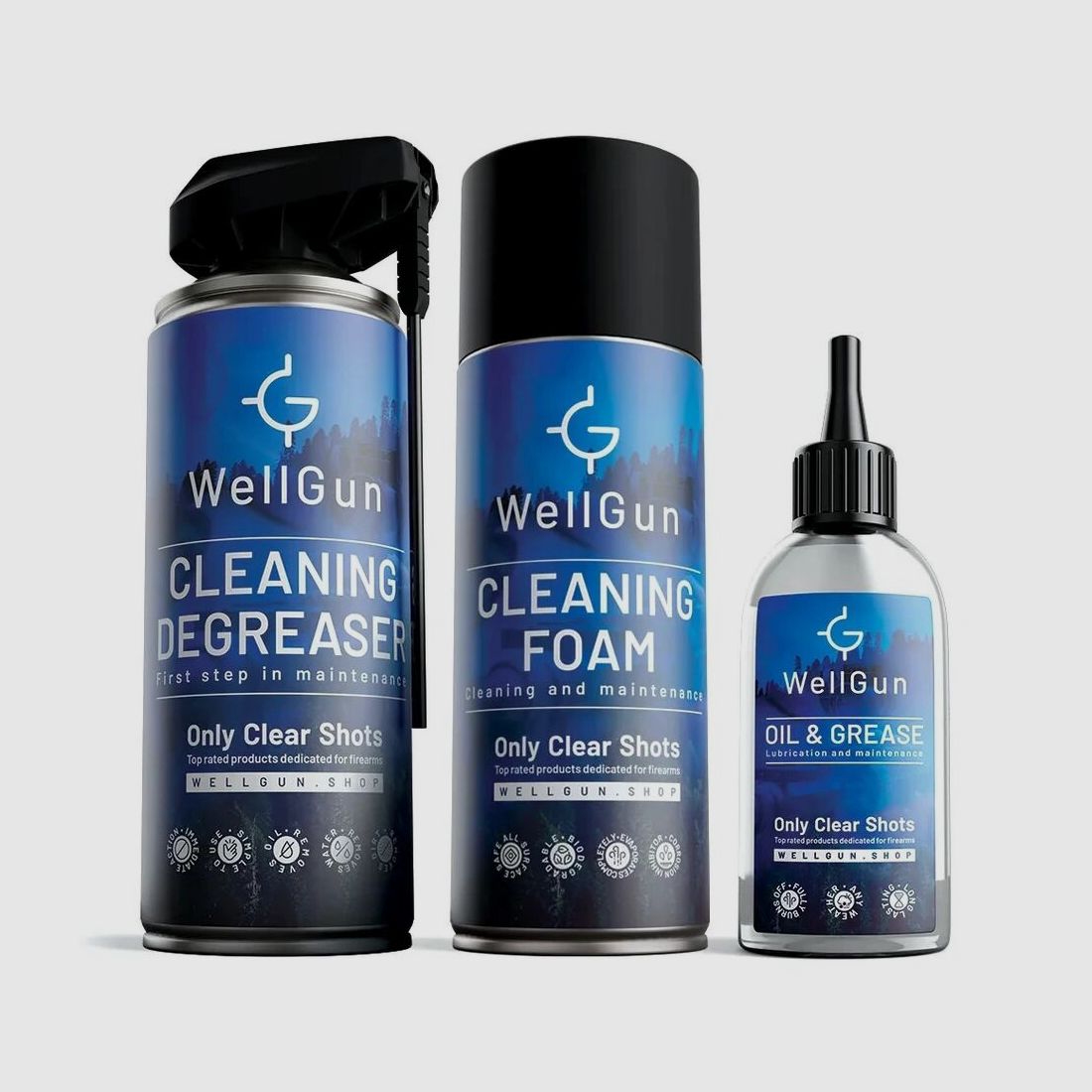WellGun 3er Set