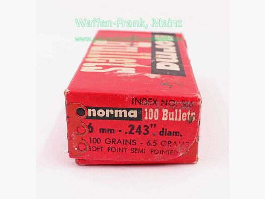 Norma Büchsengeschosse 6mm (.243)