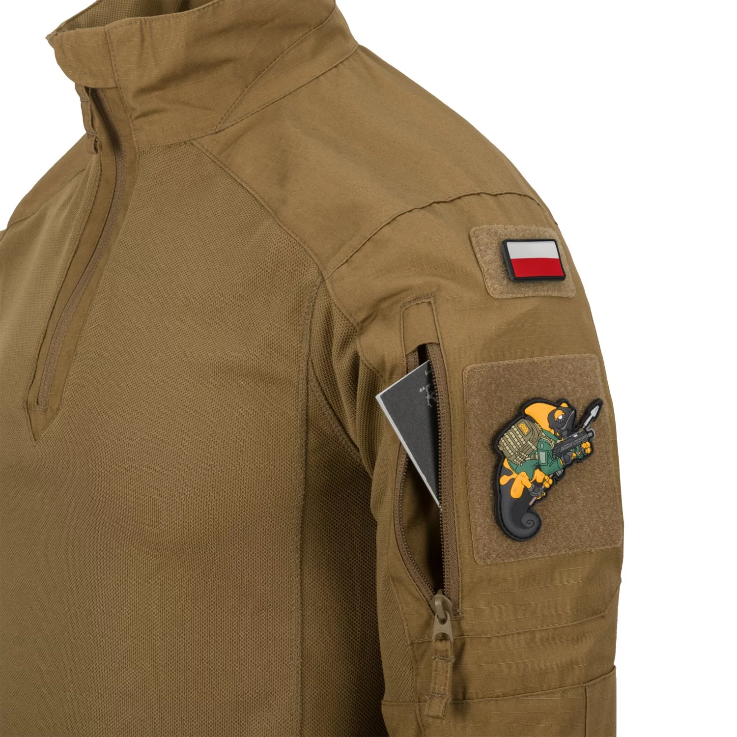 BLUZA MCDU COMBAT SHIRT - NyCo Ripstop - Coyote (BL-MCD-NR-11), imagen 10 de 14