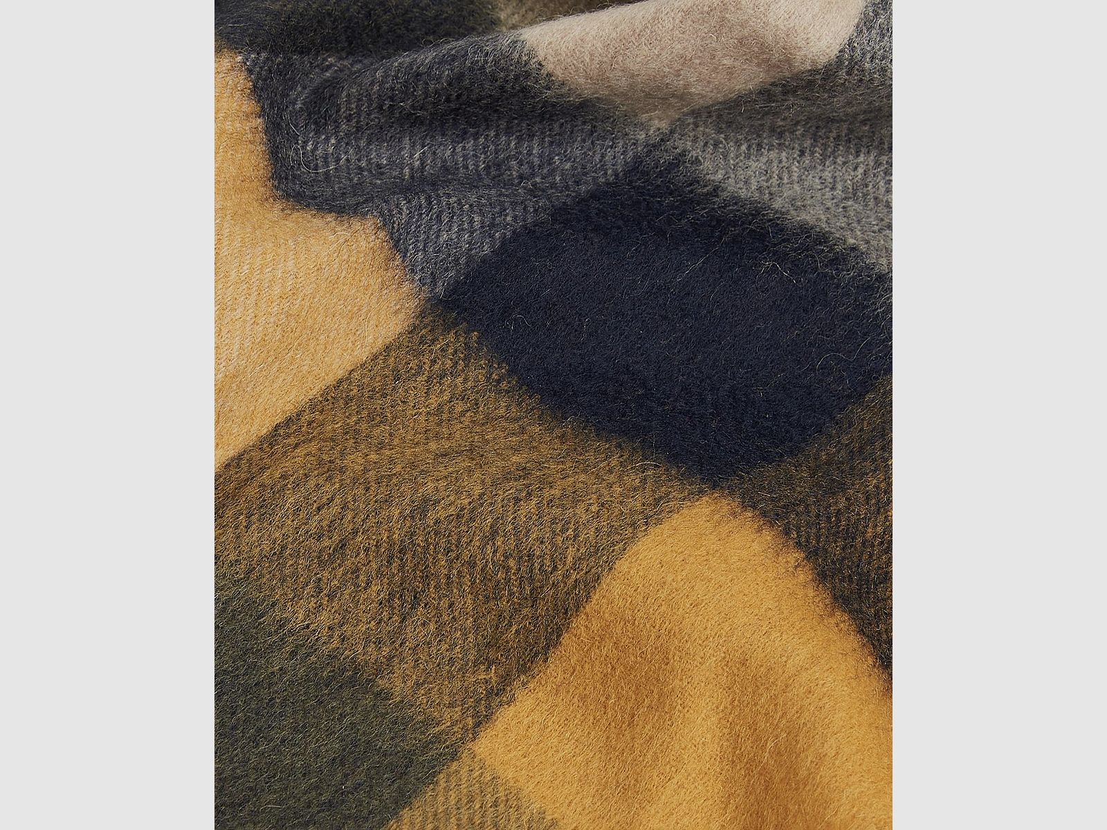 Barbour Large Tattersall Schal aus Lammwolle