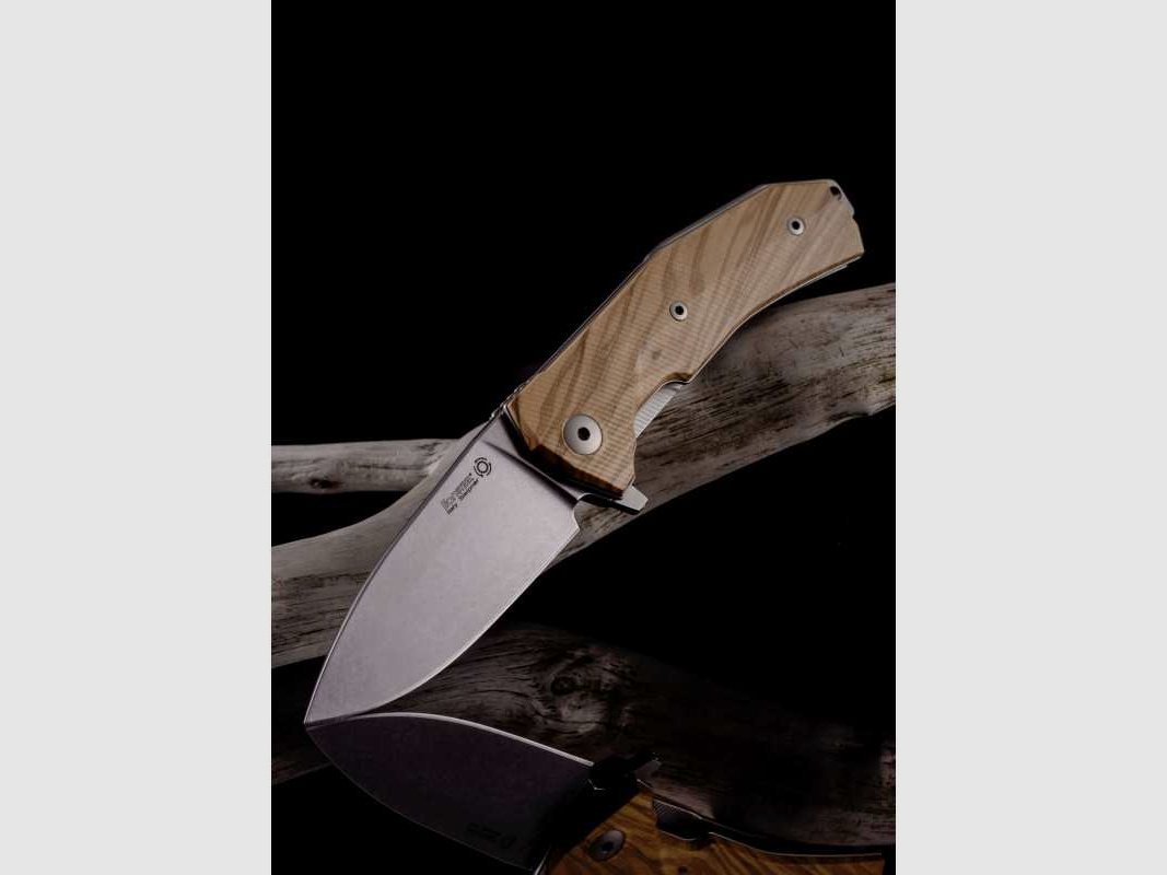 Lionsteel KUR Taschenmesser, Olive, Sleipner