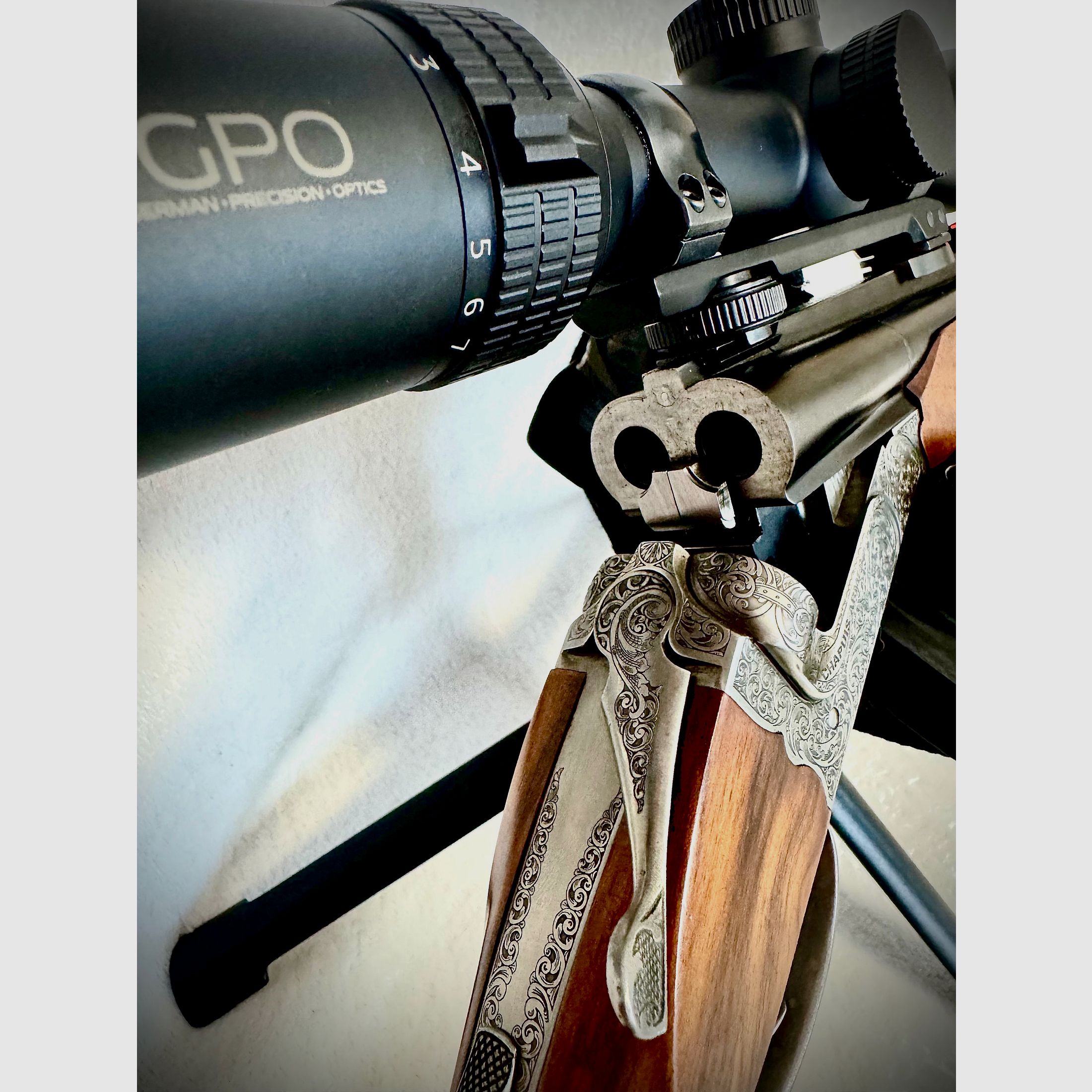 Double express Chapuis X4 8x57IRS éjecteurs mono-détente