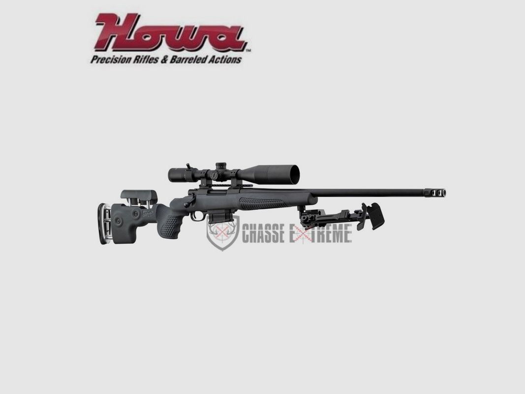 Pack Büchse HOWA 1500 GRS Fenris 61cm Kal. 308 Win + Zielfernrohr + Zweibein + Waffenkoffer, Bild 2 von 12