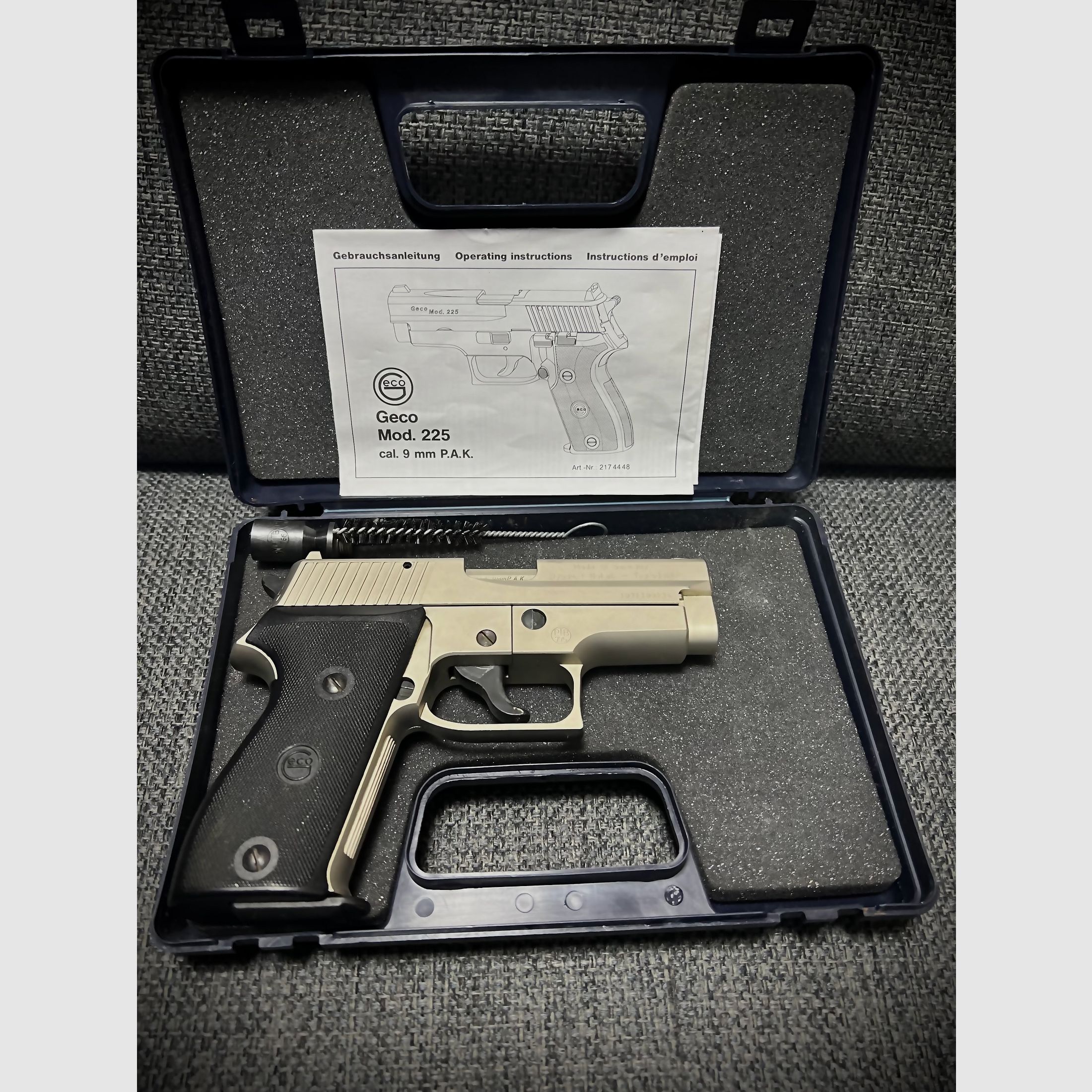 Geco Model 225 Nickel Rarity Collector's Item Rarity New OVP